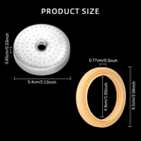 54mm Shower Screen Seal Gasket Compatible with Breville Express Bambino Plus Barista Touch Infuser Models
